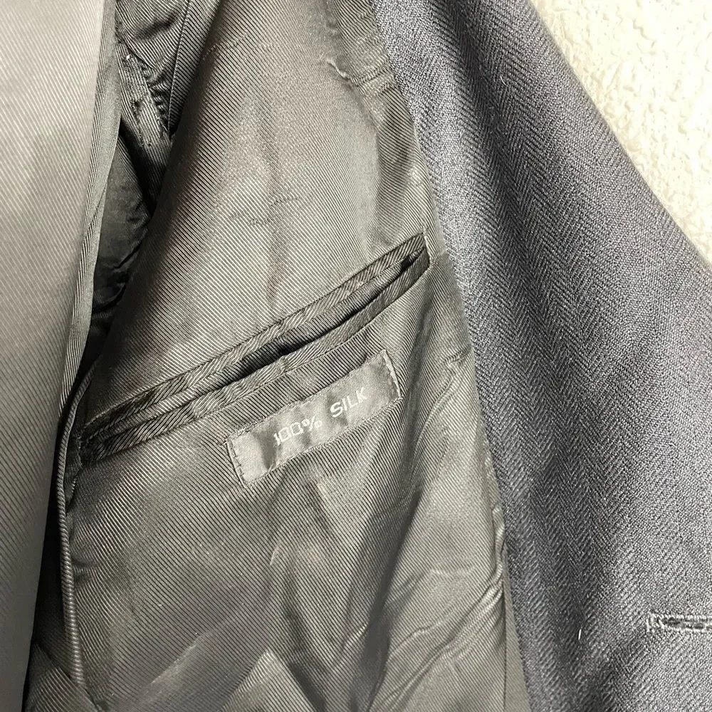 GianFranco Raffini Italy Collection Silk Blazer Jacker Size 44R